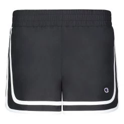 Girls' Champion Solid Varsity Shorts Black -Champion Sales unnamed file 1004