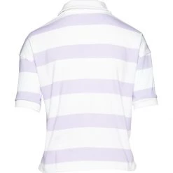Women's Champion Middleweight Jersey Short Sleeve Polo White/pinky Peach -Champion Sales unnamed file 1023