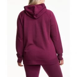 Women's Champion Plus Powerblend Hoodie Dark Berry Purple -Champion Sales unnamed file 1027