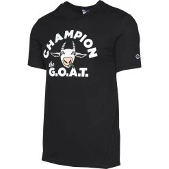 Men's Champion G.O.A.T. Lightweight Graphic T-Shirt Black -Champion Sales unnamed file 1038