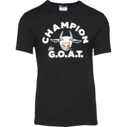 Men's Champion G.O.A.T. Lightweight Graphic T-Shirt Black -Champion Sales unnamed file 1040