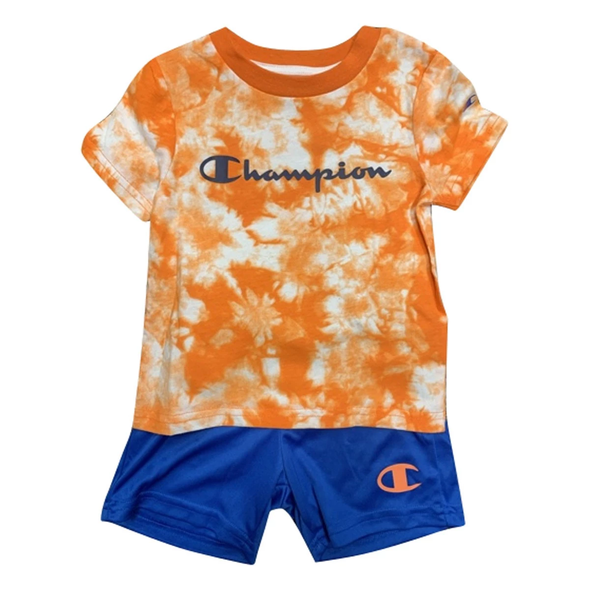 Toddler Boys' Champion Crush Dye Script T-Shirt And Shorts Set 4 Toddler Boys' Champion Crush Dye Script T-Shirt And Shorts Set - Image 2