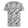 Boys' Champion Diagonal All Over Print T-Shirt Blue Seaglass