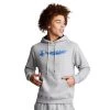 Men's Champion Powerblend Script Gradient Graphic Hoodie Bright Royal