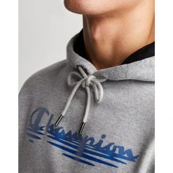Men's Champion Powerblend Script Gradient Graphic Hoodie Bright Royal -Champion Sales unnamed file 1096