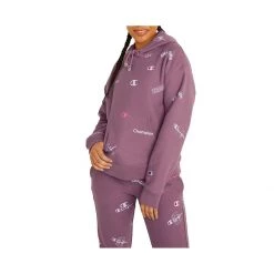 Women's Champion Reverse Weave All Over Print Graphic Hoodie Multi Logo Mix Midnight -Champion Sales unnamed file 1102