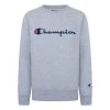 Boy's Champion Script Fleece Crew Oxford Heather -Champion Sales unnamed file 1103