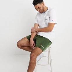 Men's Champion Nylon Warm Up Shorts Cadmium Yellow -Champion Sales unnamed file 111