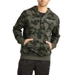 Men's Champion All Over Print Global Explorer French Terry 1/4 Zip Hoodie Brushstroke Camo Cargo Oli 8 Men's Champion All Over Print Global Explorer French Terry 1/4 Zip Hoodie Brushstroke Camo Cargo Oli -Champion Sales unnamed file 1129