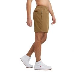 Men's Champion Nylon Warm Up Shorts Cadmium Yellow -Champion Sales unnamed file 113