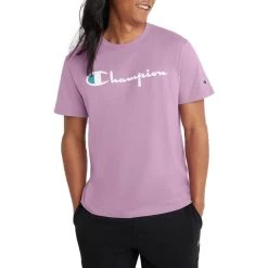 Men's Champion Vintage Lightweight Graphic T-Shirt Tinted Lavender -Champion Sales unnamed file 1134