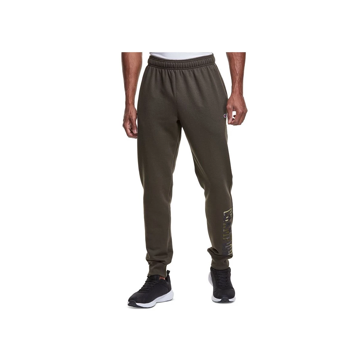 Men's Champion Camo Graphic Powerblend Joggers Army 3 Men's Champion Camo Graphic Powerblend Joggers Army