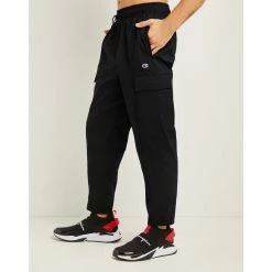 Men's Champion Global Explorer French Terry Joggers Black -Champion Sales unnamed file 1157