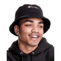 Men's Champion Washed Relaxed Bucket Hat Black