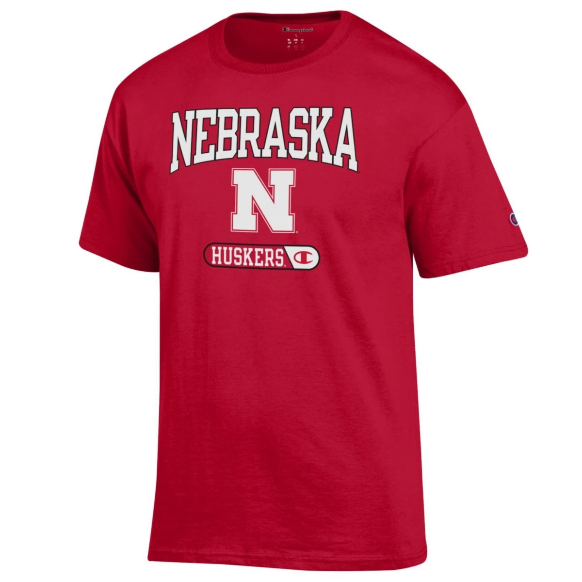 Champion Nebraska Cornhuskers Fresh T-Shirt Black 6 Champion Nebraska Cornhuskers Fresh T-Shirt Black - Image 4