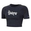Champion Women's Nebraska Cornhuskers Half Crop Top Black