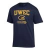 Champion UW-Eau Claire Blugolds Fresh T-Shirt Navy -Champion Sales unnamed file 1238