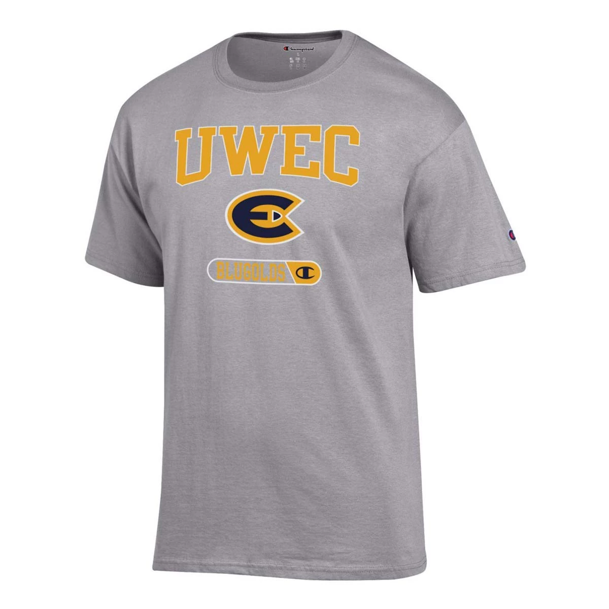Champion UW-Eau Claire Blugolds Fresh T-Shirt Navy 5 Champion UW-Eau Claire Blugolds Fresh T-Shirt Navy - Image 3