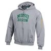 Champion Kids' North Dakota State Bison Power Full Zip Hoodie Grey Heather -Champion Sales unnamed file 1273