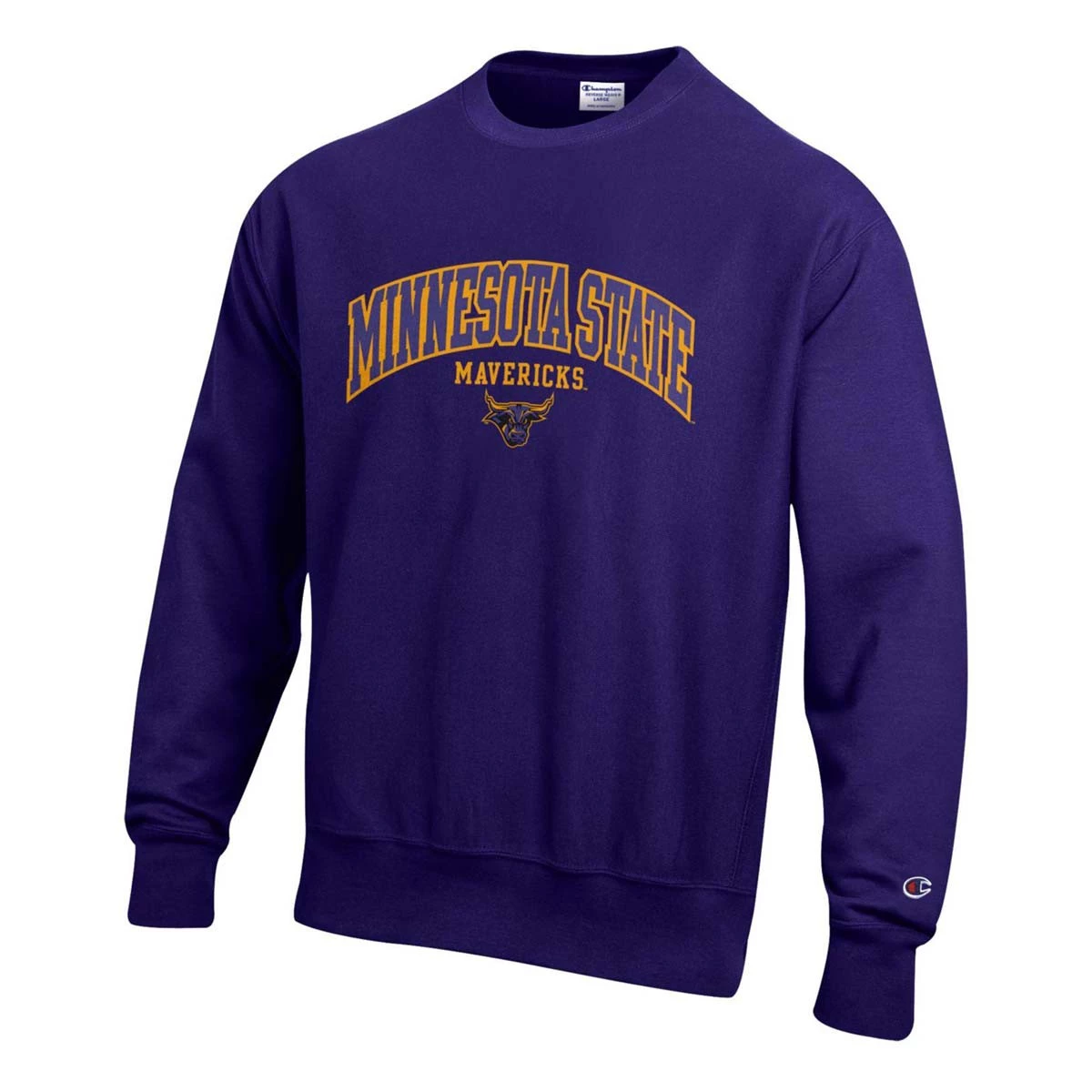 Champion Minnesota State Mavericks Reverse 22 Crewneck Sweatshirt Purple 3 Champion Minnesota State Mavericks Reverse 22 Crewneck Sweatshirt Purple