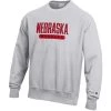 Champion Nebraska Cornhuskers Reverse Weave Crewneck Sweatshirt Scarlet -Champion Sales unnamed file 1323