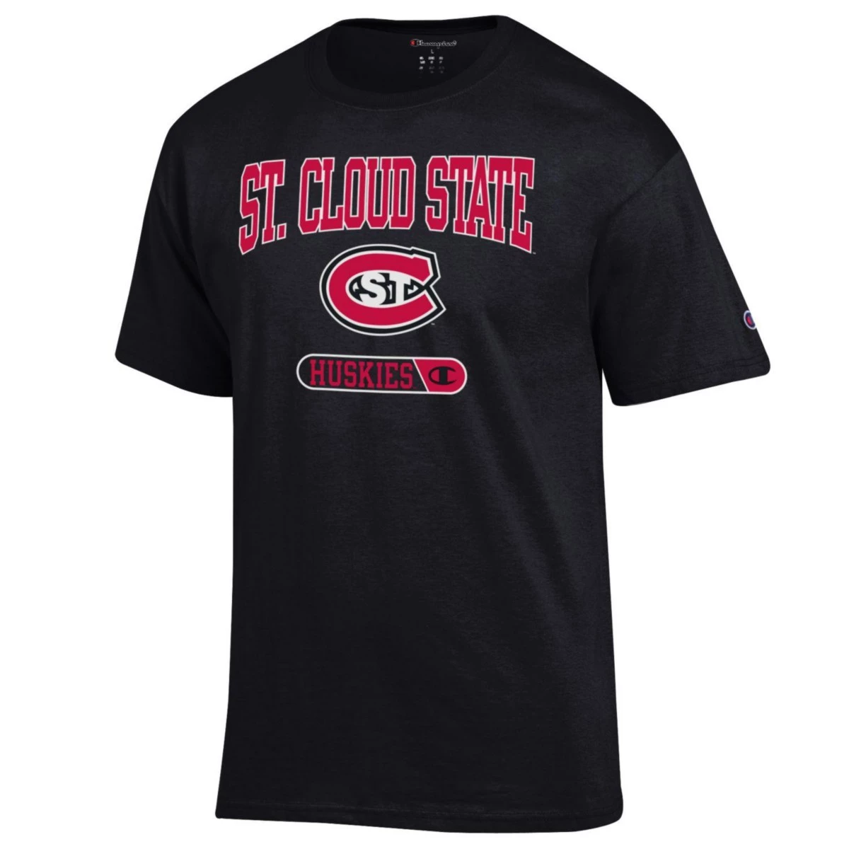 Champion St. Cloud State Huskies Fresh T-Shirt Grey Heather 4 Champion St. Cloud State Huskies Fresh T-Shirt Grey Heather - Image 2