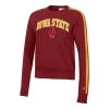 Champion Women's Iowa State Cyclones Super Fan Crewneck Sweatshirt Cardinal/gold 2 Champion Women's Iowa State Cyclones Super Fan Crewneck Sweatshirt Cardinal/gold -Champion Sales unnamed file 1351