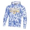Champion Women's South Dakota State Jackrabbits Crushdye Hoodie Blue