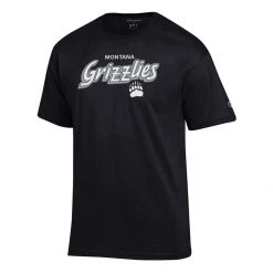 Champion Montana Grizzlies Fresh 3 T-Shirt Oxford Grey