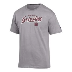Champion Montana Grizzlies Fresh 3 T-Shirt Oxford Grey 9 Champion Montana Grizzlies Fresh 3 T-Shirt Oxford Grey -Champion Sales unnamed file 1378