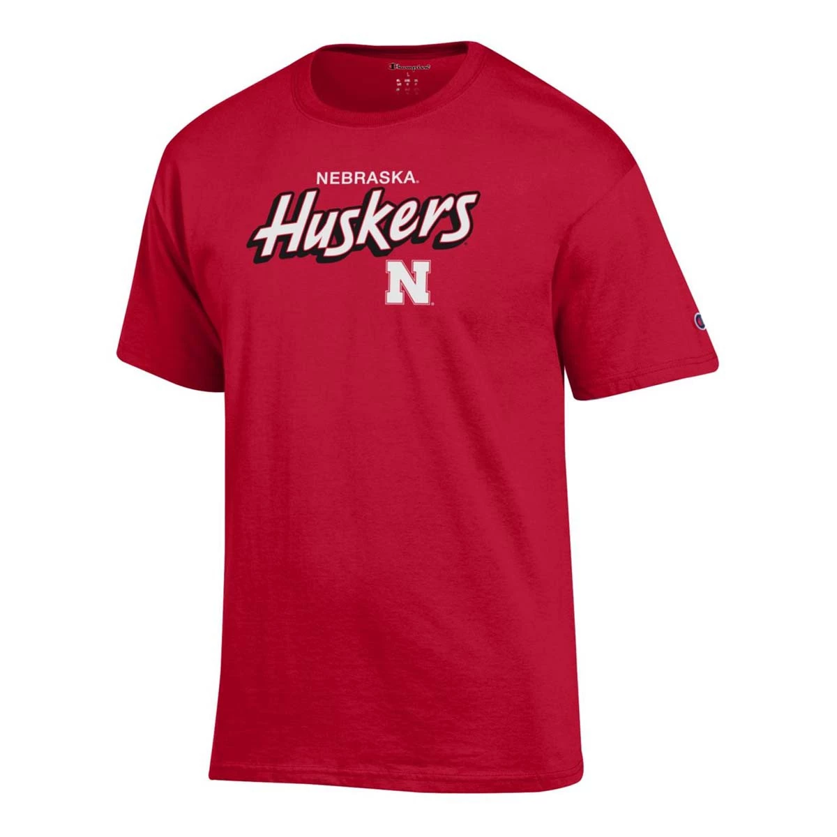 Champion Nebraska Cornhuskers Fresh 3 T-Shirt Oxford Grey 3 Champion Nebraska Cornhuskers Fresh 3 T-Shirt Oxford Grey