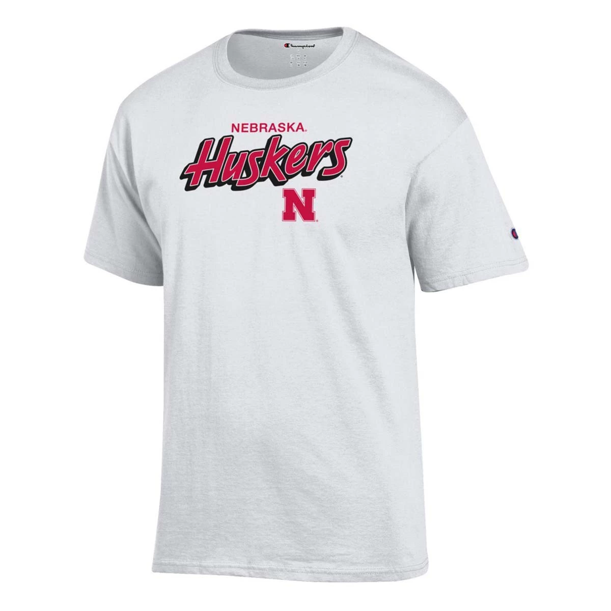 Champion Nebraska Cornhuskers Fresh 3 T-Shirt Oxford Grey 7 Champion Nebraska Cornhuskers Fresh 3 T-Shirt Oxford Grey - Image 5