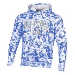 Champion Women's Air Force Academy Crushdye Hoodie Blue