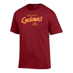 Champion Iowa State Cyclones Fresh 3 T-Shirt Oxford Grey -Champion Sales unnamed file 1413