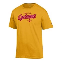 Champion Iowa State Cyclones Fresh 3 T-Shirt Oxford Grey -Champion Sales unnamed file 1414