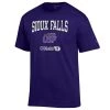 Champion Sioux Falls Cougars Fresh T-Shirt Purple