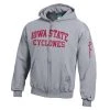Champion Kids' Iowa State Cyclones Power Full Zip Hoodie Grey Heather -Champion Sales unnamed file 1460