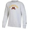 Champion Kids' Minnesota Golden Gophers Reverse Weave Crewneck Sweatshirt Grey Heather -Champion Sales unnamed file 1462