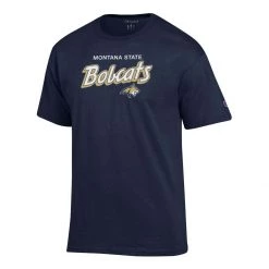 Champion Montana State Bobcats Fresh 3 T-Shirt Navy