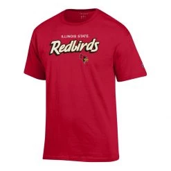 Champion Illinois State Redbirds Fresh 3 T-Shirt Scarlet