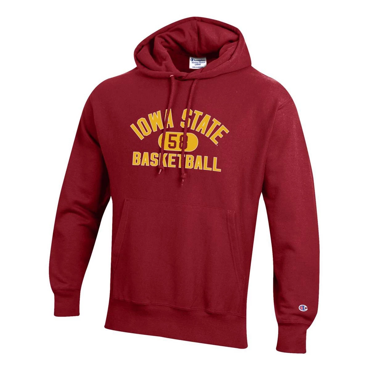 Champion Iowa State Cyclones Reverse Weave Basketball Hoodie Cardinal 3 Champion Iowa State Cyclones Reverse Weave Basketball Hoodie Cardinal