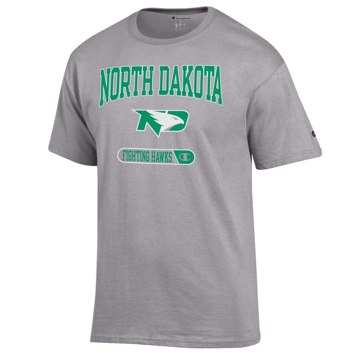 Champion North Dakota Fighting Hawks Fresh T-Shirt Kelly Green 5 Champion North Dakota Fighting Hawks Fresh T-Shirt Kelly Green - Image 3