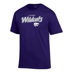 Champion Kansas State Wildcats Fresh 3 T-Shirt Purple