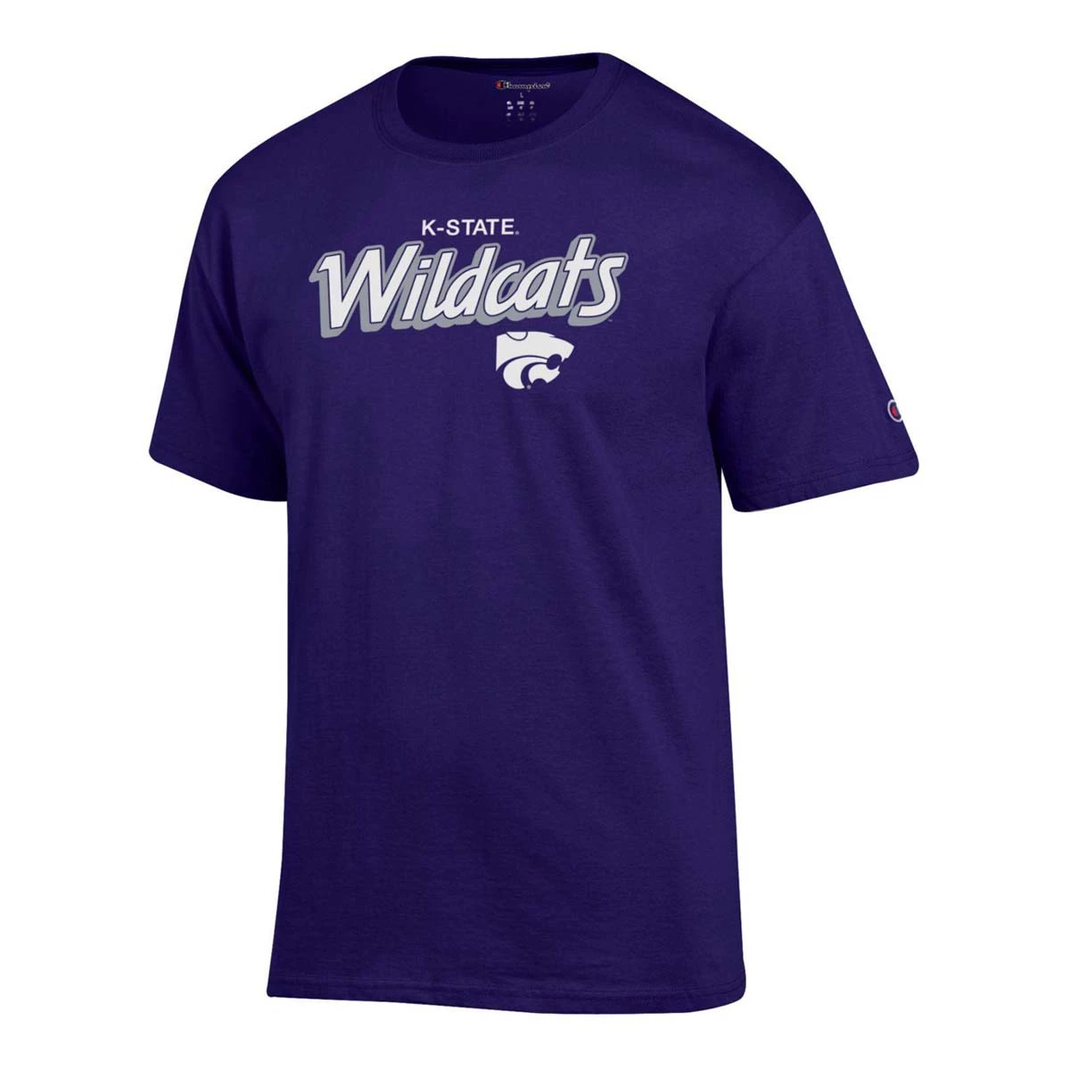 Champion Kansas State Wildcats Fresh 3 T-Shirt Purple 3 Champion Kansas State Wildcats Fresh 3 T-Shirt Purple