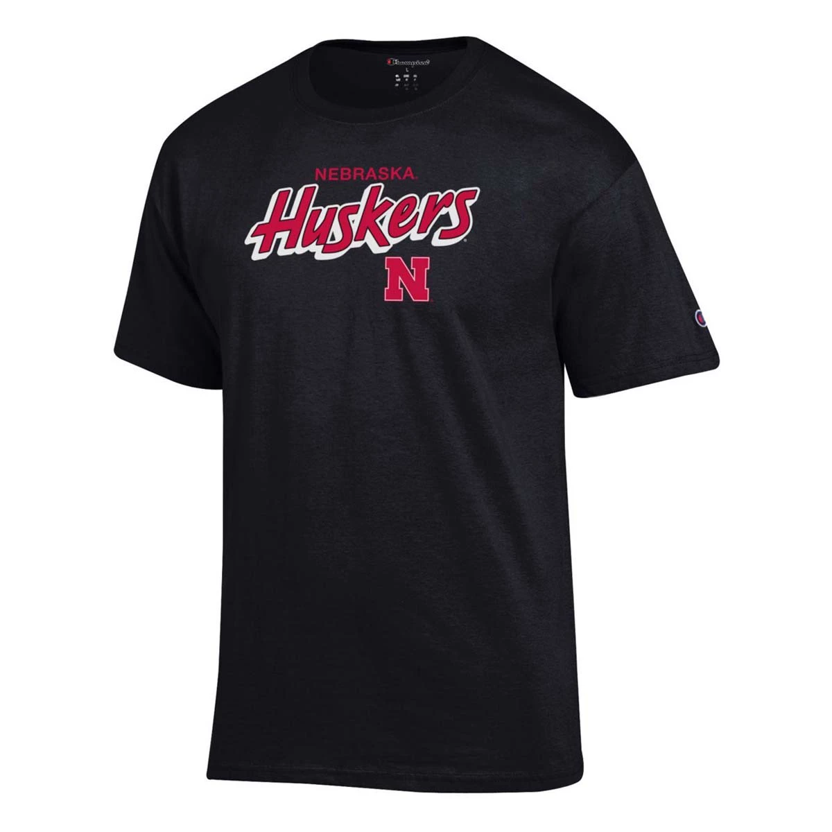 Champion Nebraska Cornhuskers Fresh 3 T-Shirt White 4 Champion Nebraska Cornhuskers Fresh 3 T-Shirt White - Image 2