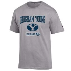 Champion BYU Cougars Fresh T-Shirt Grey Heather