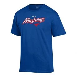 Champion SMU Mustangs Fresh 3 T-Shirt Royal