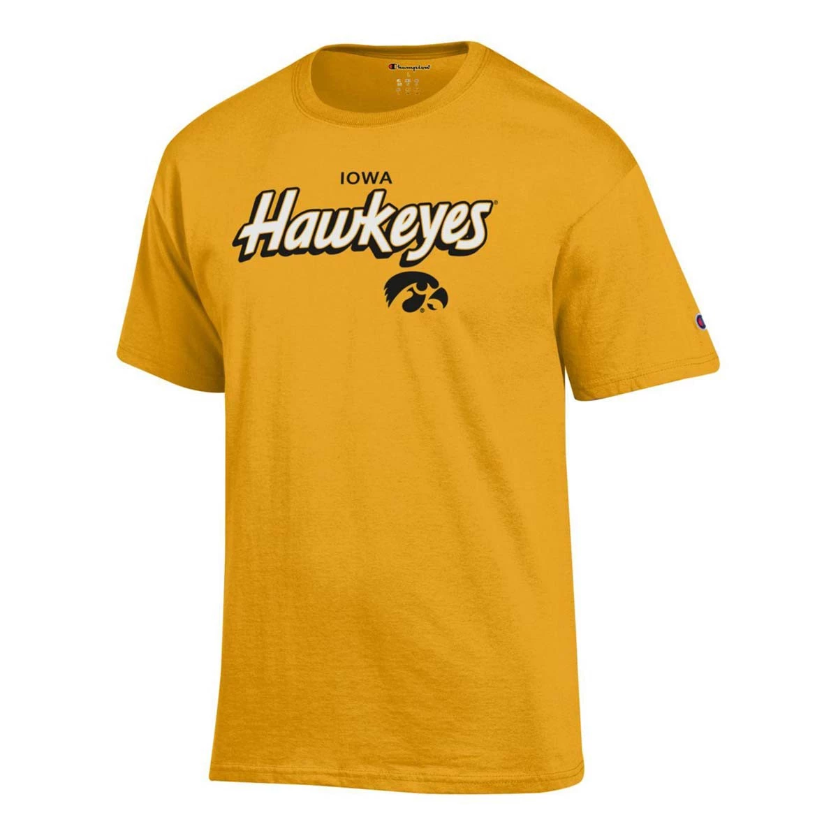 Champion Iowa Hawkeyes Fresh 3 T-Shirt Gold 5 Champion Iowa Hawkeyes Fresh 3 T-Shirt Gold - Image 3