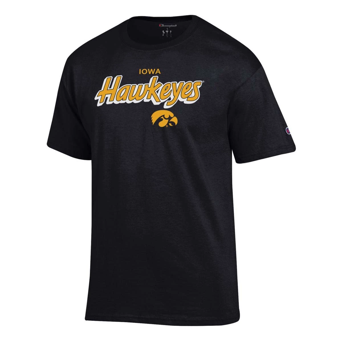 Champion Iowa Hawkeyes Fresh 3 T-Shirt Gold 6 Champion Iowa Hawkeyes Fresh 3 T-Shirt Gold - Image 4