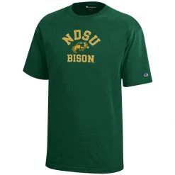 Champion Kids' North Dakota State Bison Jersey T-Shirt Green